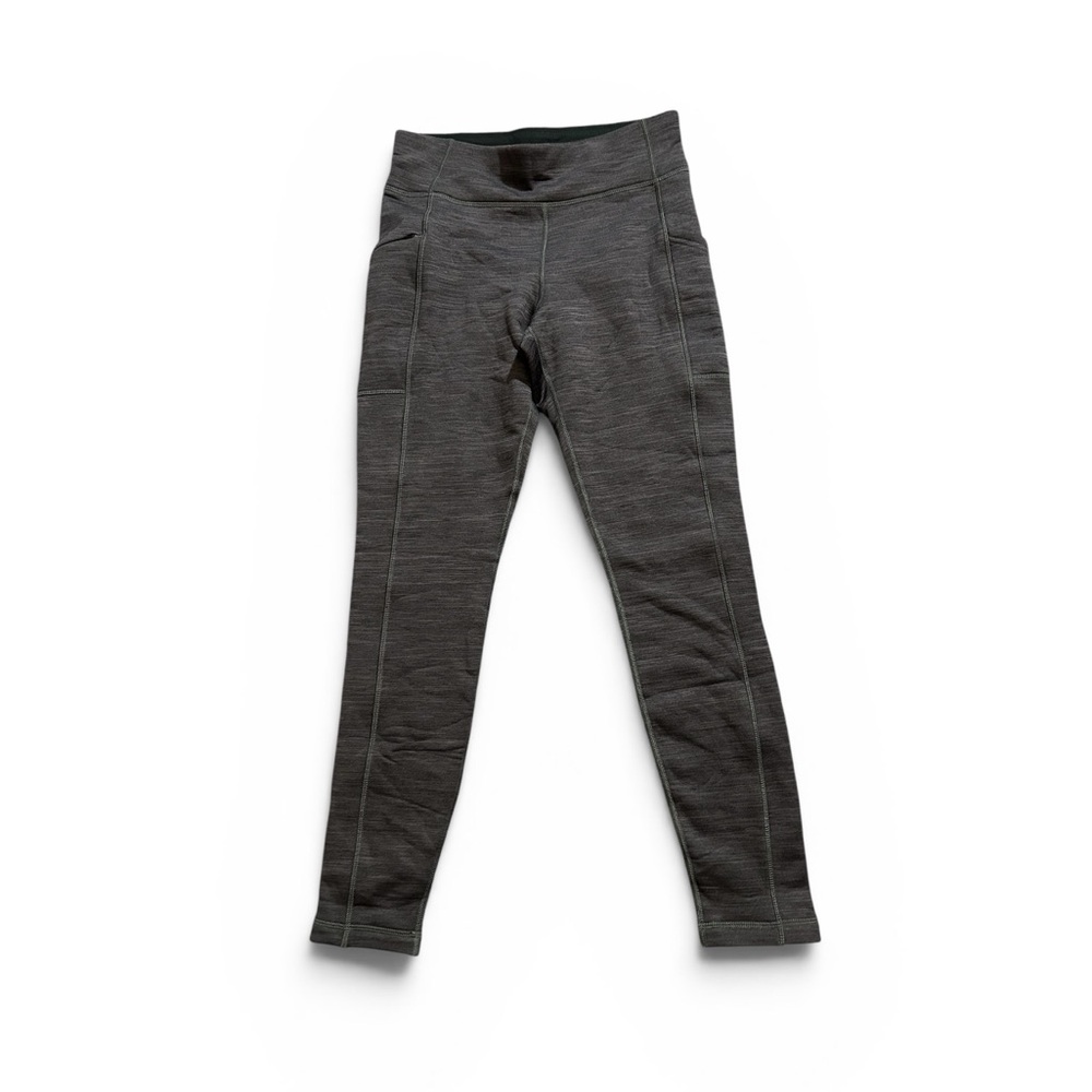 Title Nine NWT Women Crash Tights Charcoal Gray Performance